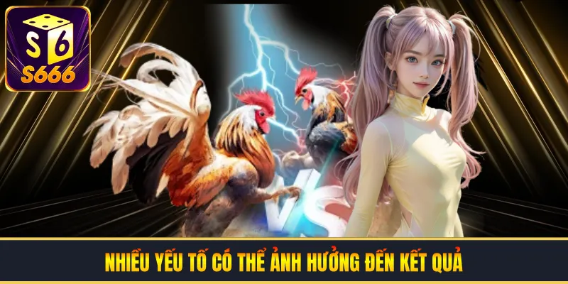 Nhiều yếu tố có thể ảnh hưởng đến kết quả